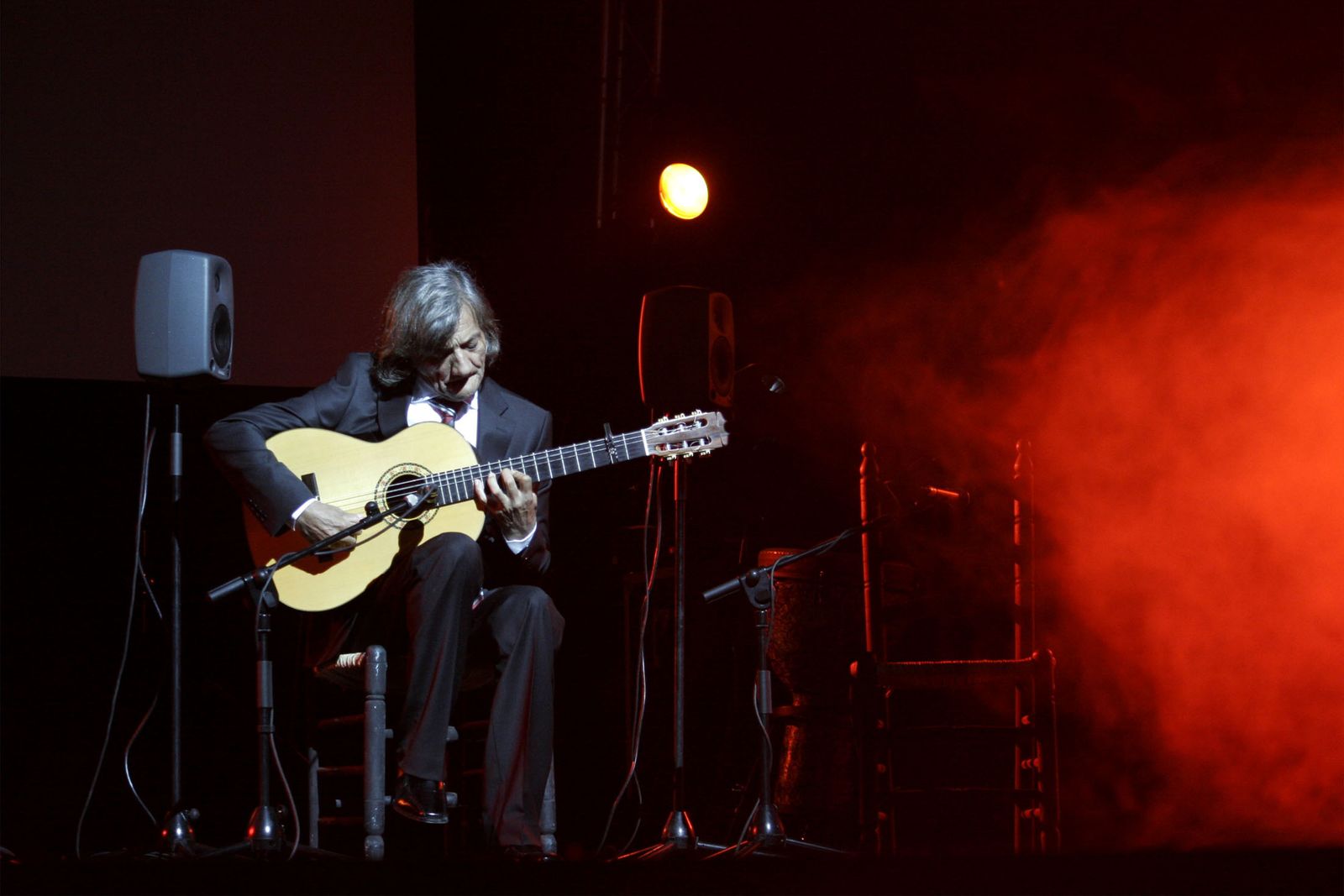 Niño Miguel en una actuación.