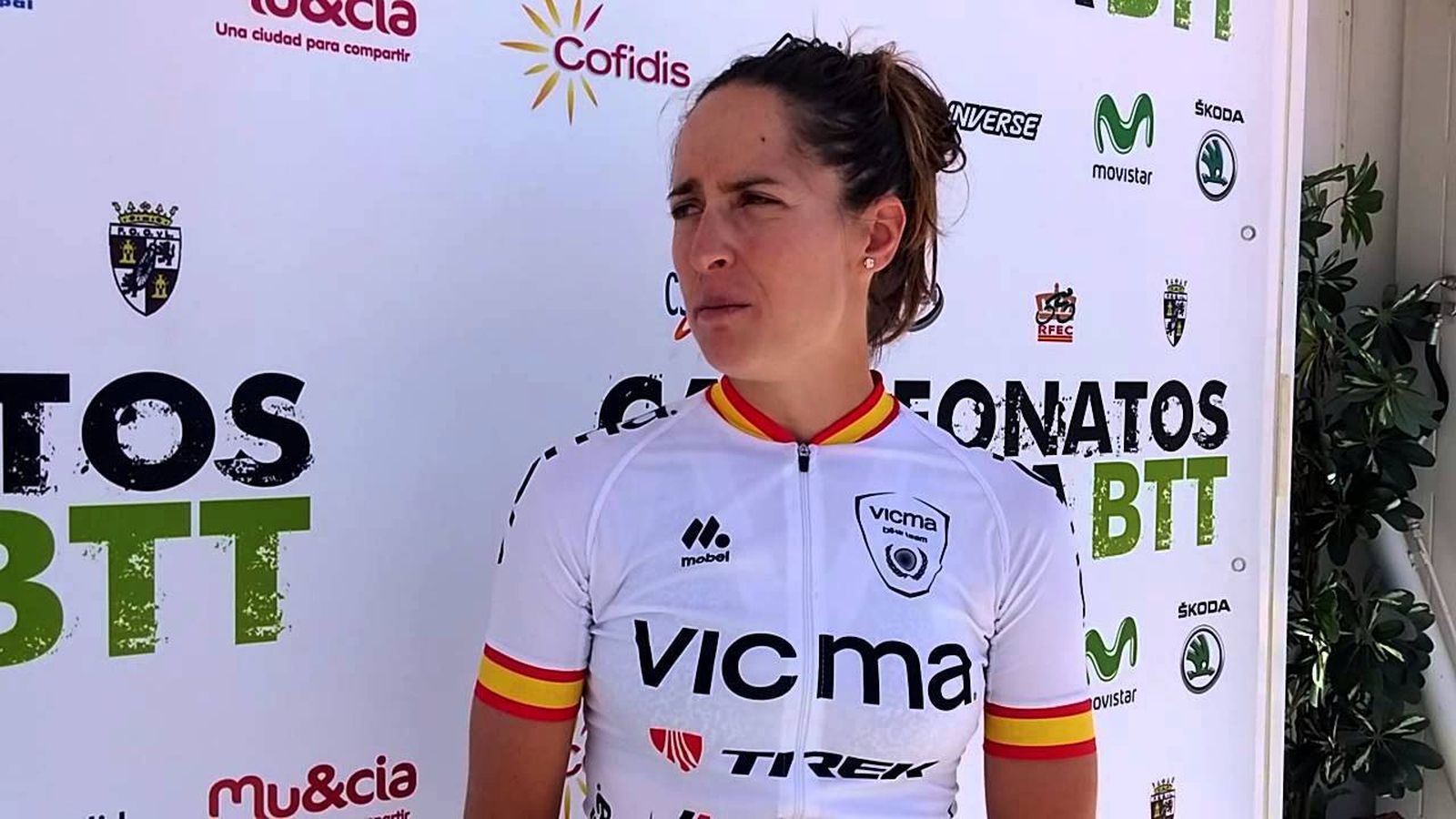 La ciclista granadina Rocío Martín, líder de la IX Vuelta a Andalucía MTB