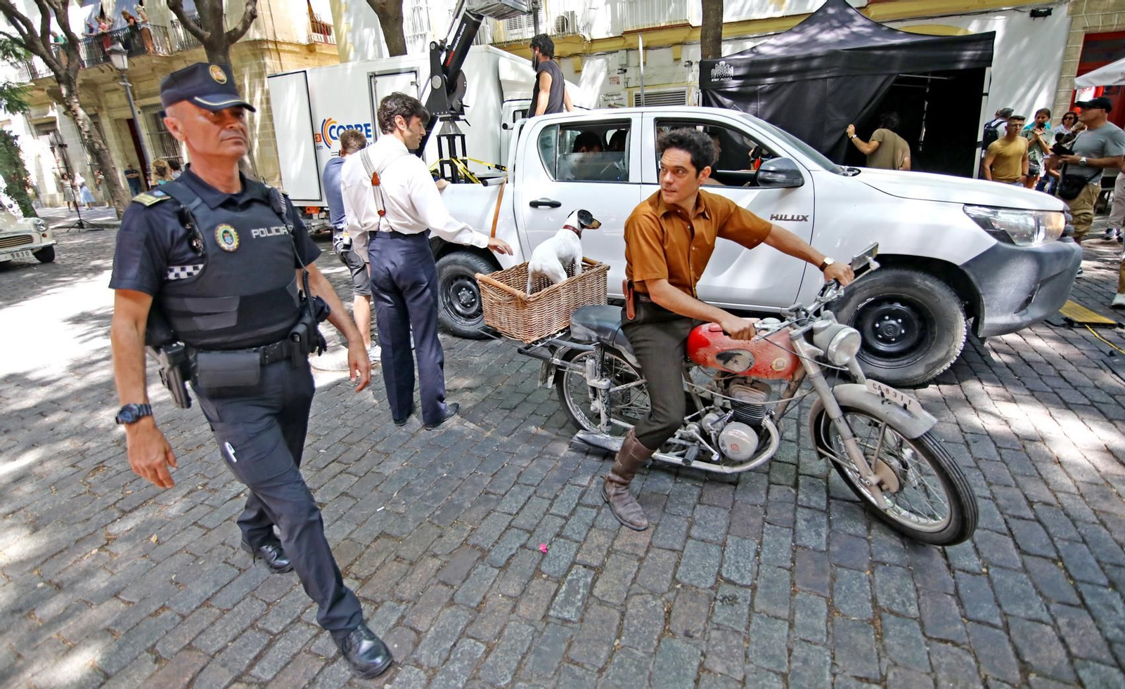 "El verano que vivimos" rodaje en calle Porvera