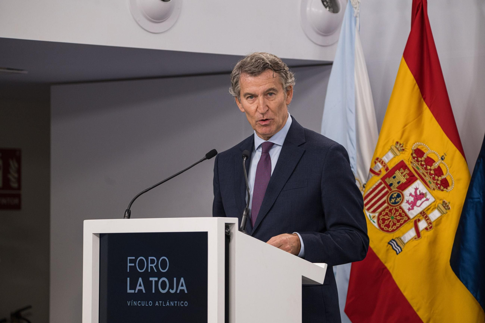 El líder del PP, Alberto Núñez Feijóo.