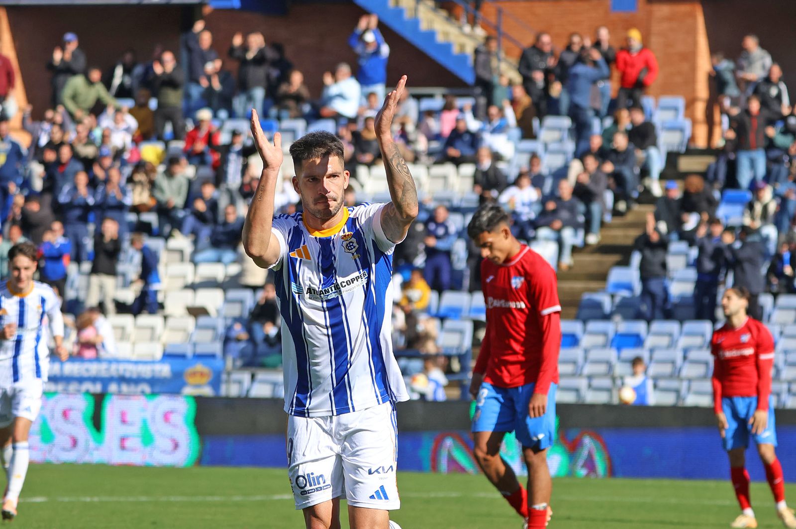 Las mejores fotografías del Recreativo de Huelva-Club Deportivo Estepona