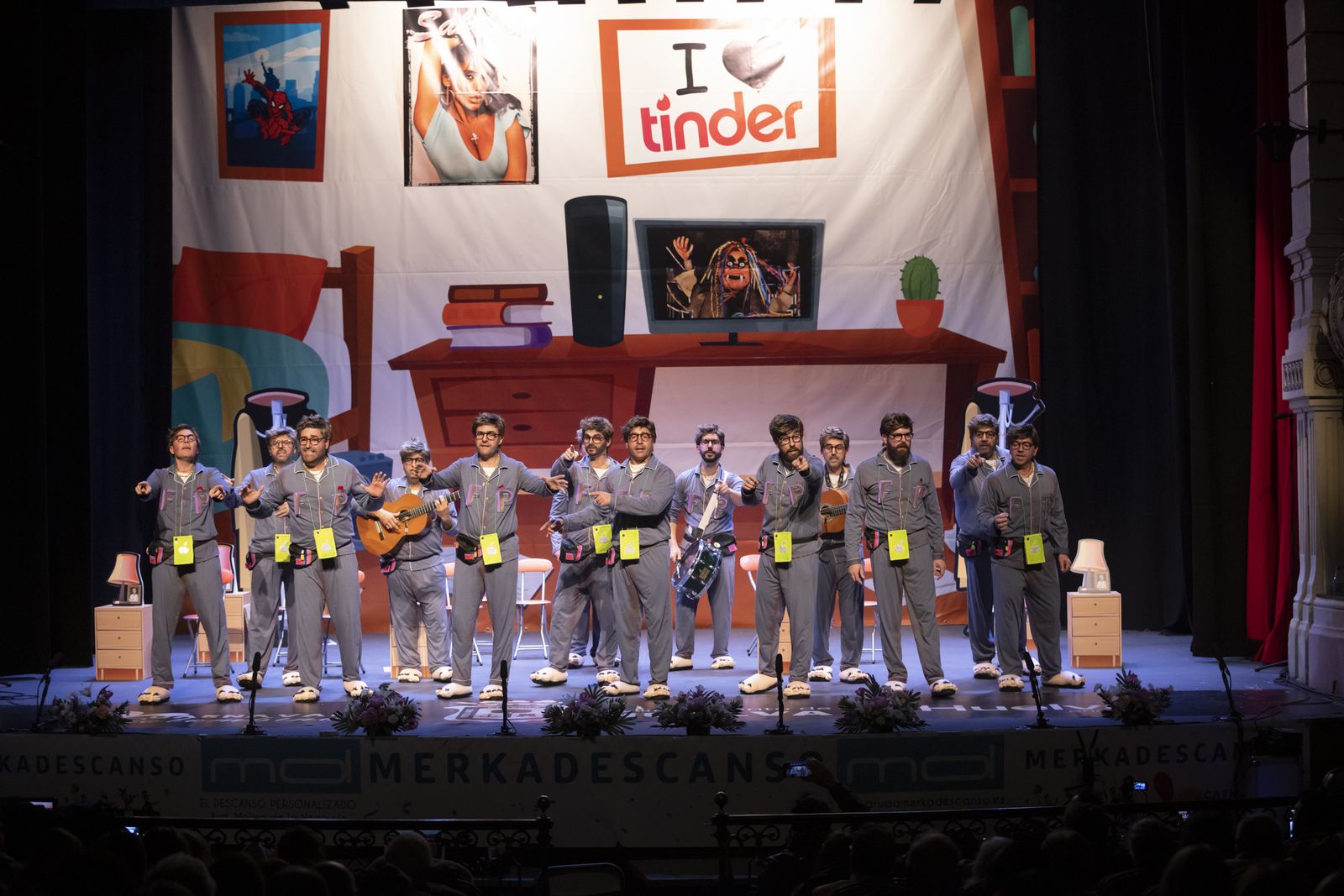 La tercera jornada de semifinales del Carnaval de Huelva, en imágenes