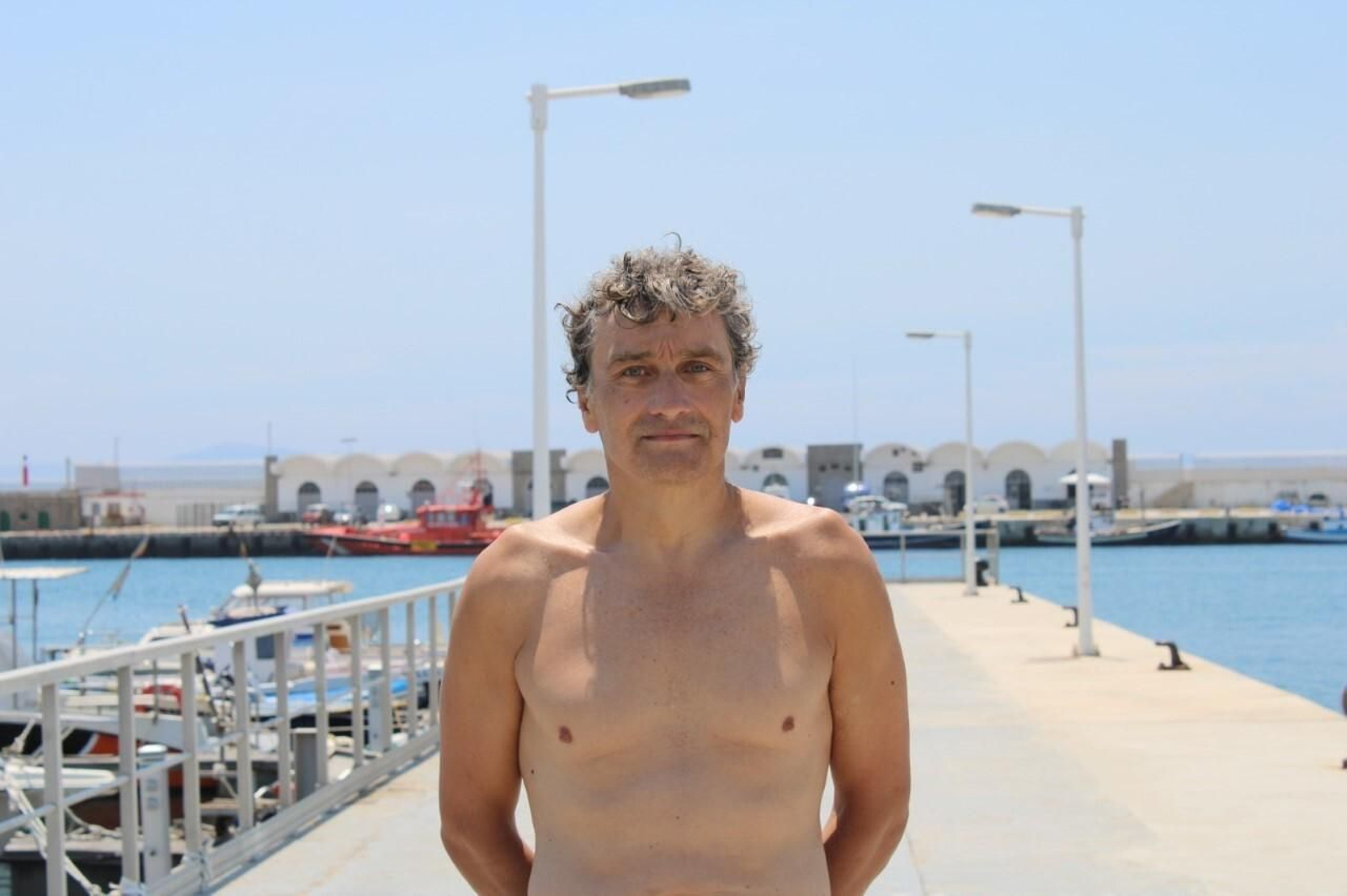 Gonzalo Delgado, a su vuelta a Tarifa