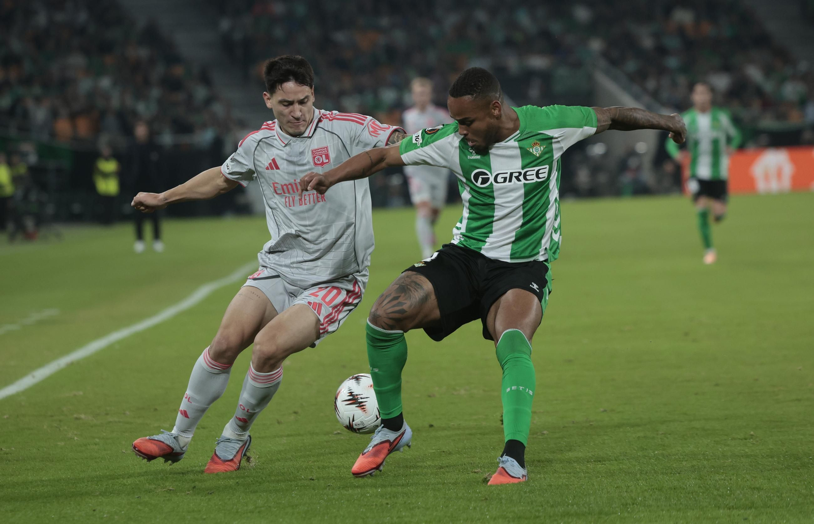 Las fotos del Betis - Olympique Lyonnais