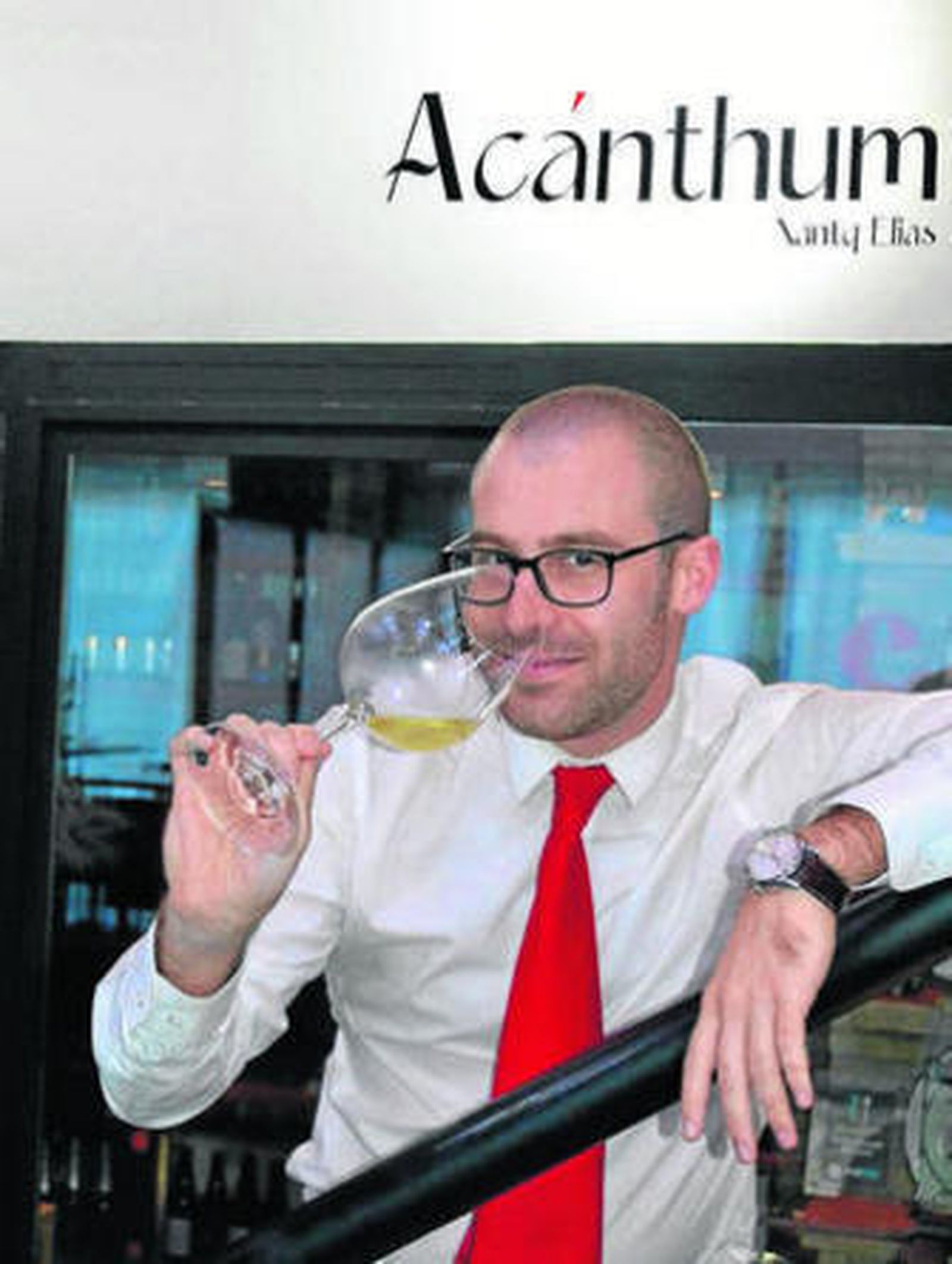 El jefe de sala de Acánthum, el gaditano José Antonio Barragán.