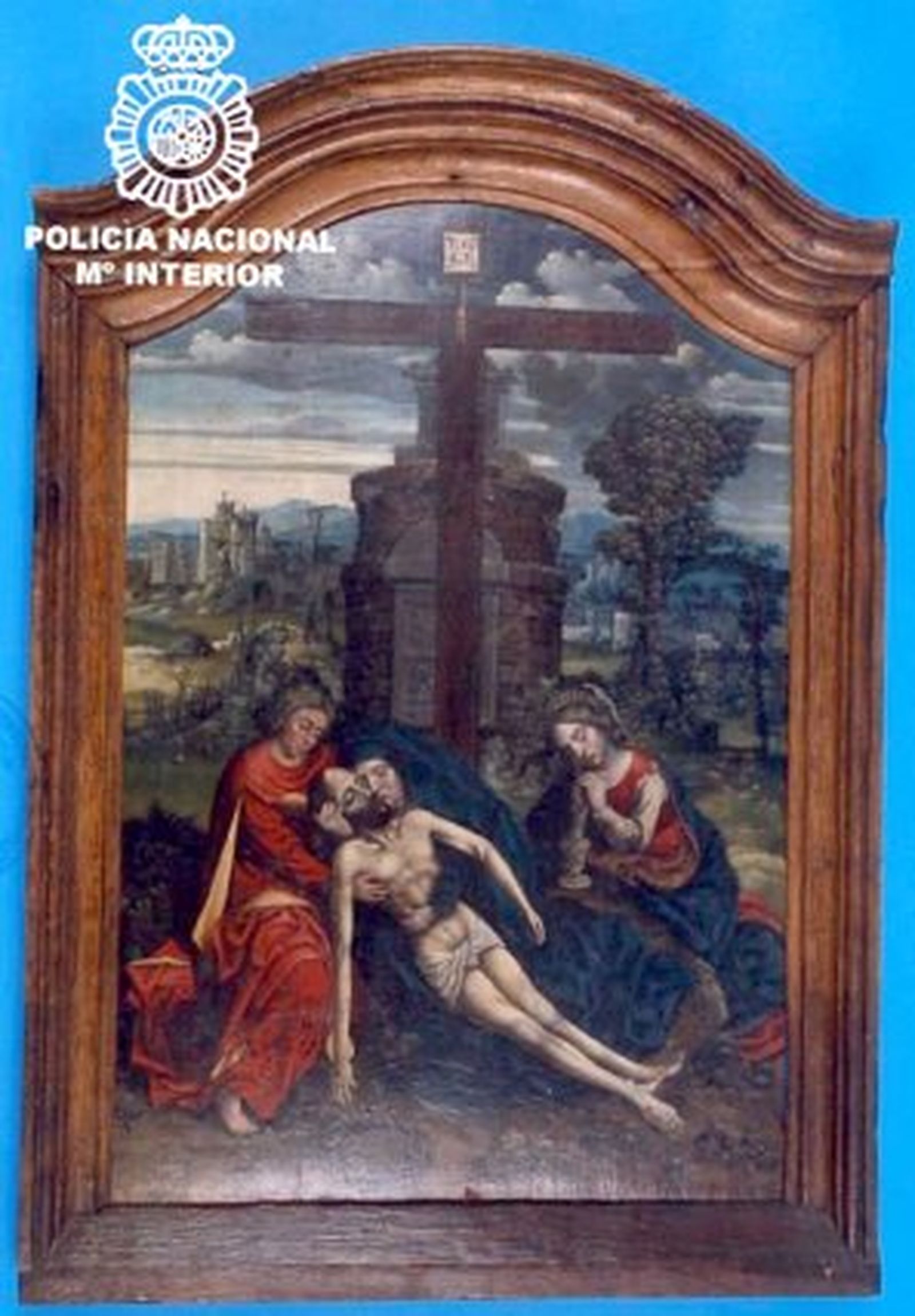 Recuperan una tabla flamenca del siglo XV robada en 1985 en Cáceres