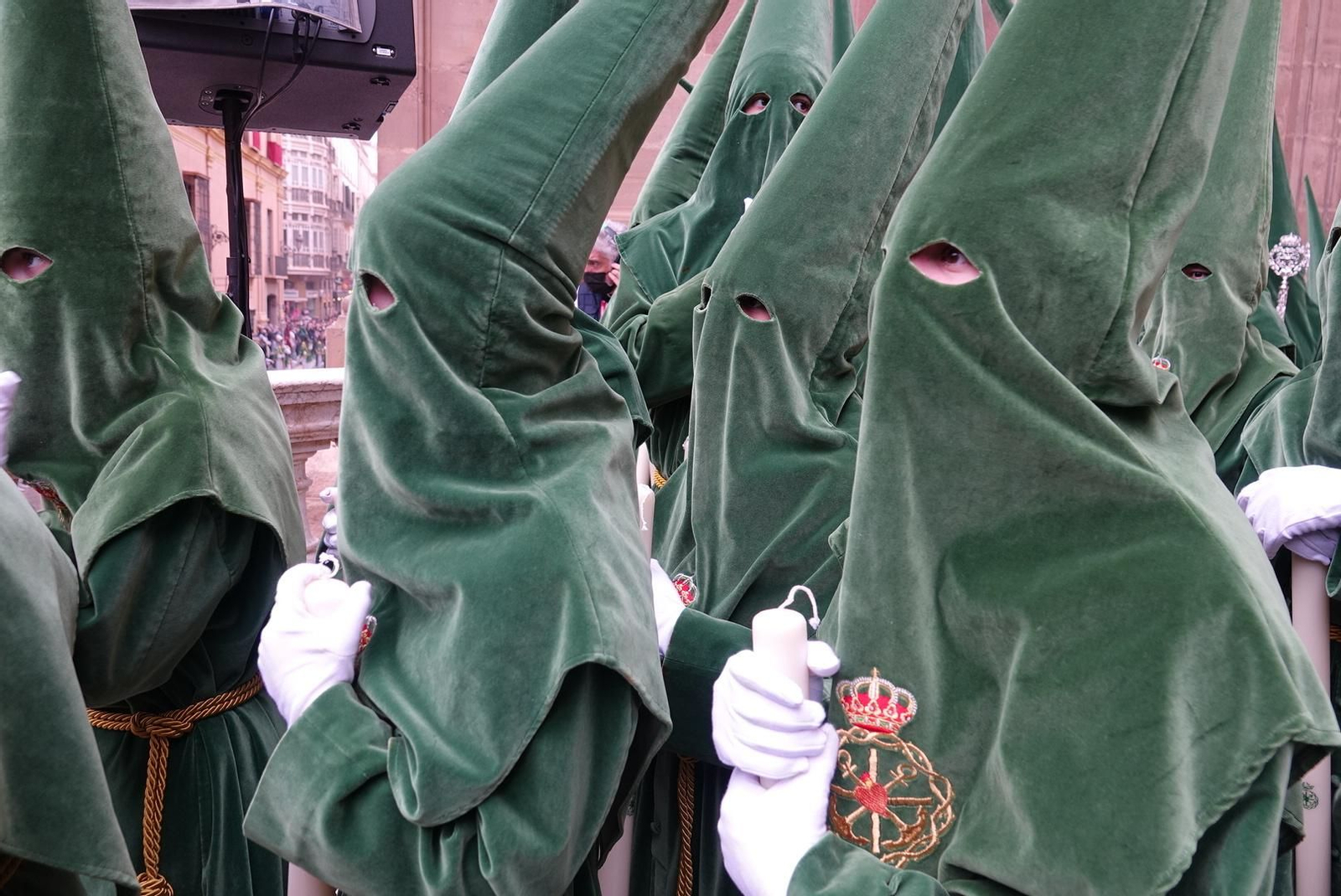 Las fotos de Estudiantes, en el Lunes Santo de Málaga
