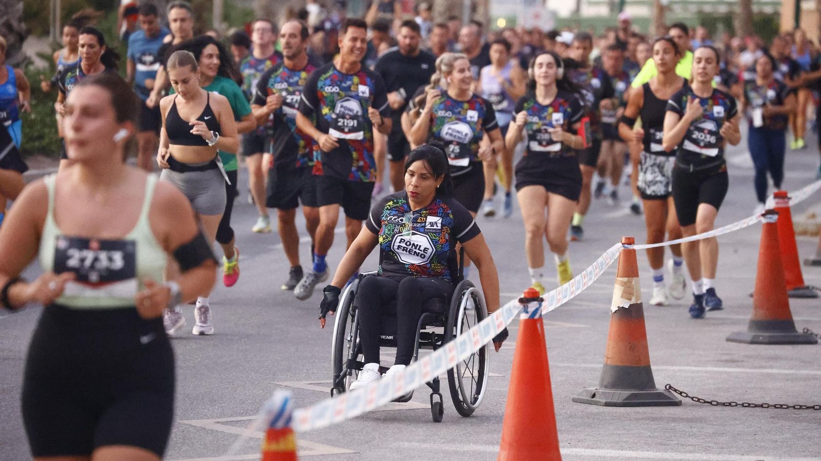 Las fotos de la carrera Ponle Freno de Málaga 2025