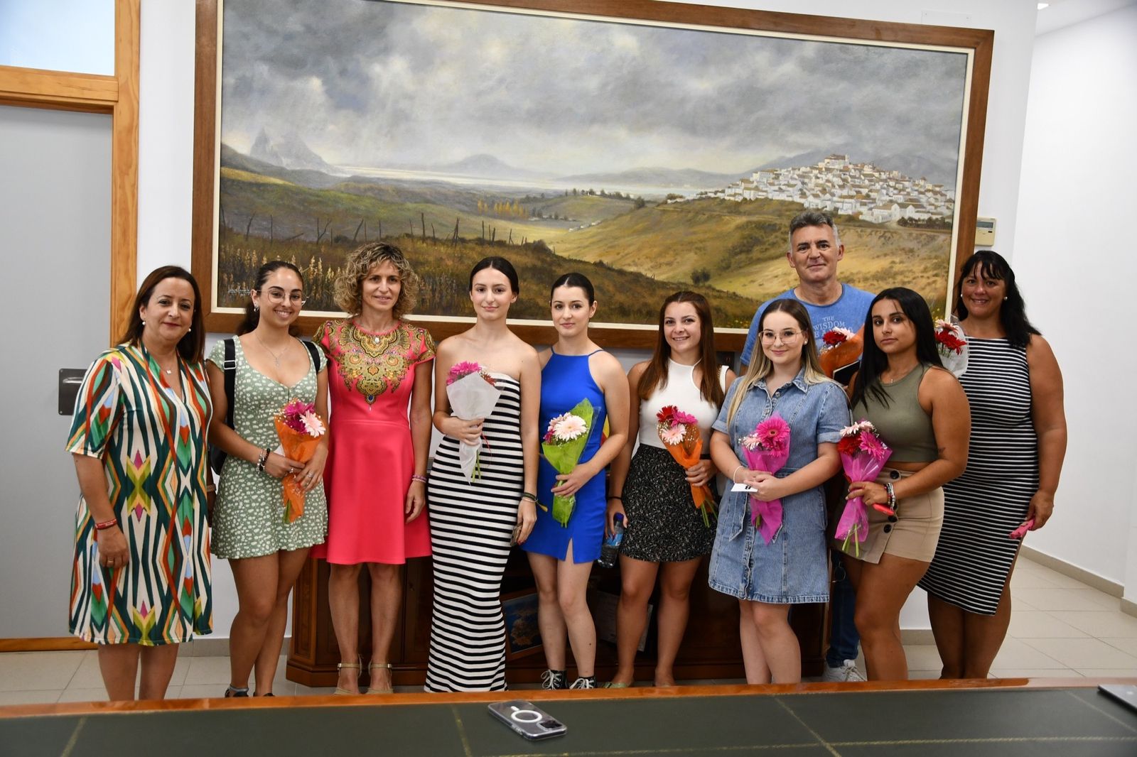 La elección de la dama municipal de la Feria de San Roque.