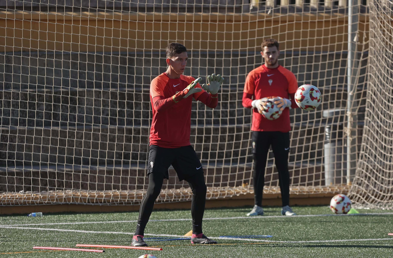 Fotos del entrenamiento del Algeciras CF previo a la visita del Yeclano al Nuevo Mirador