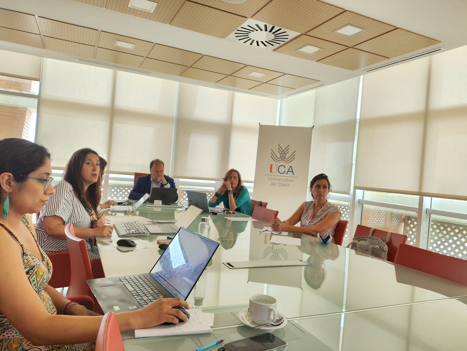 Un momento del último patronato de la Fundación CEI·MAR.