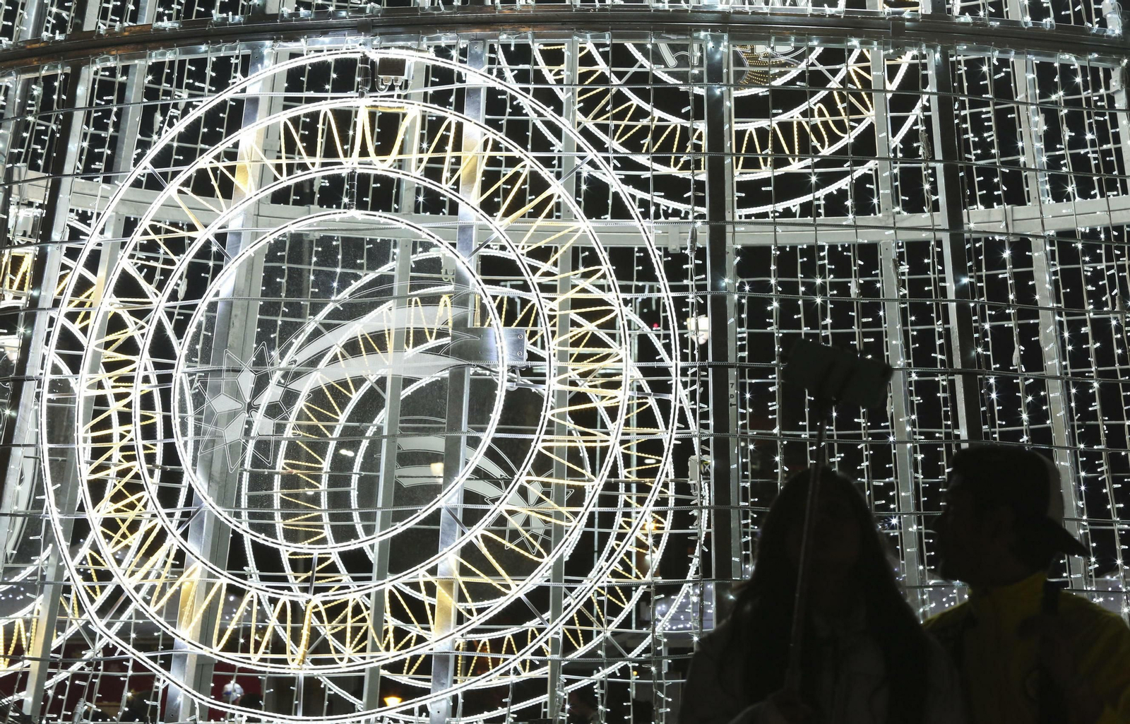Las fotos de las luces de Navidad en Málaga Las fotos de las luces de Navidad en Málaga