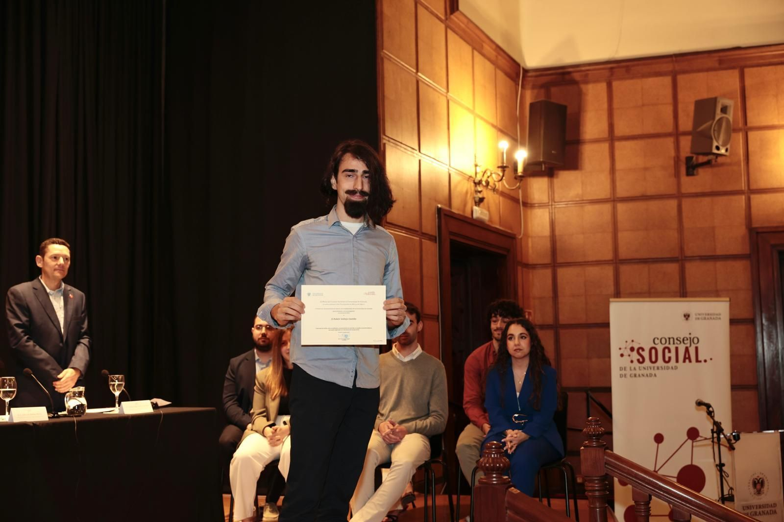 Así fue la entrega de los V Premios de Reconocimiento al Talento del estudiantado para iniciación de la investigación de la UGR