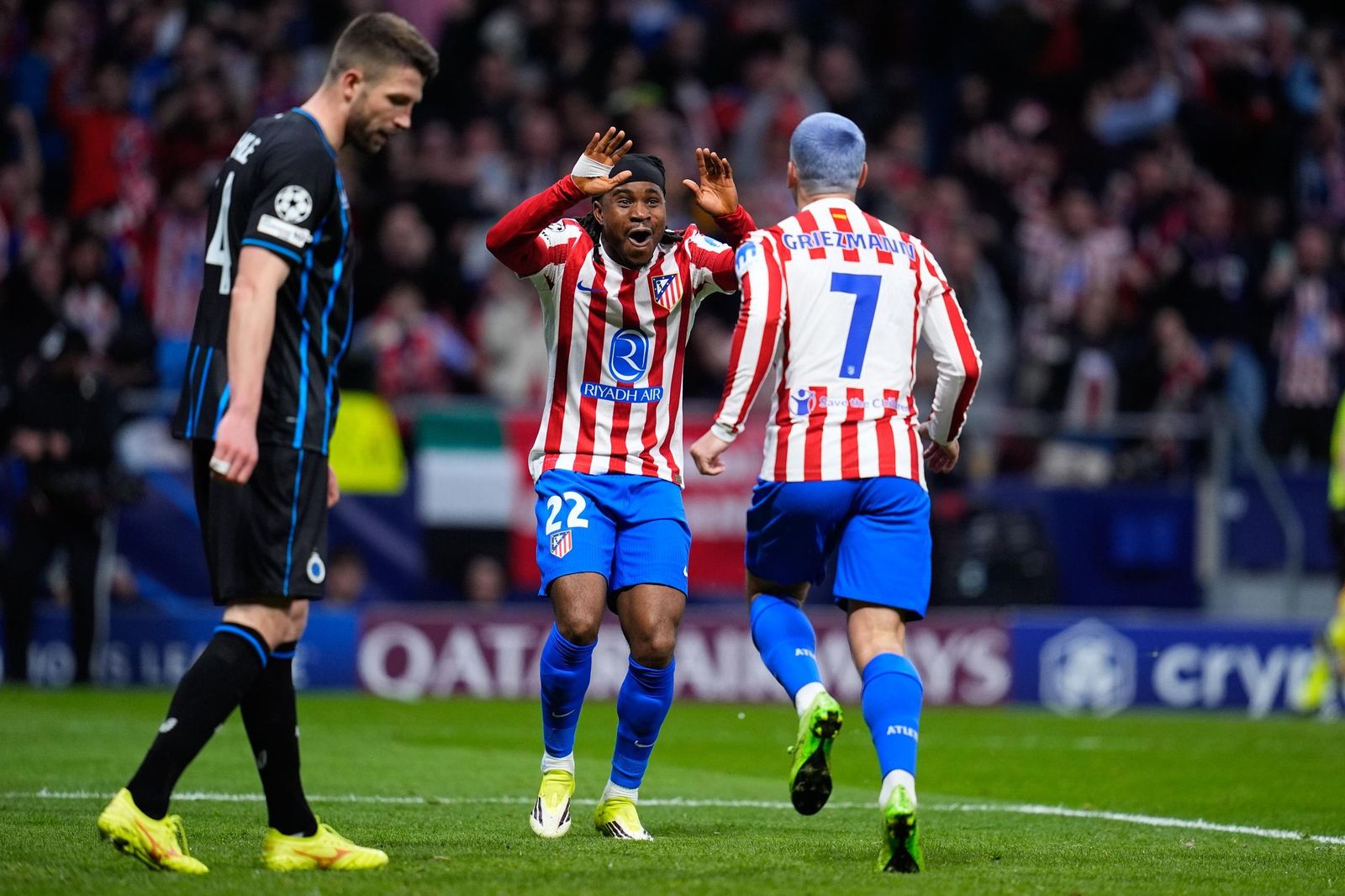 Las fotos del Atlético de Madrid-Brujas