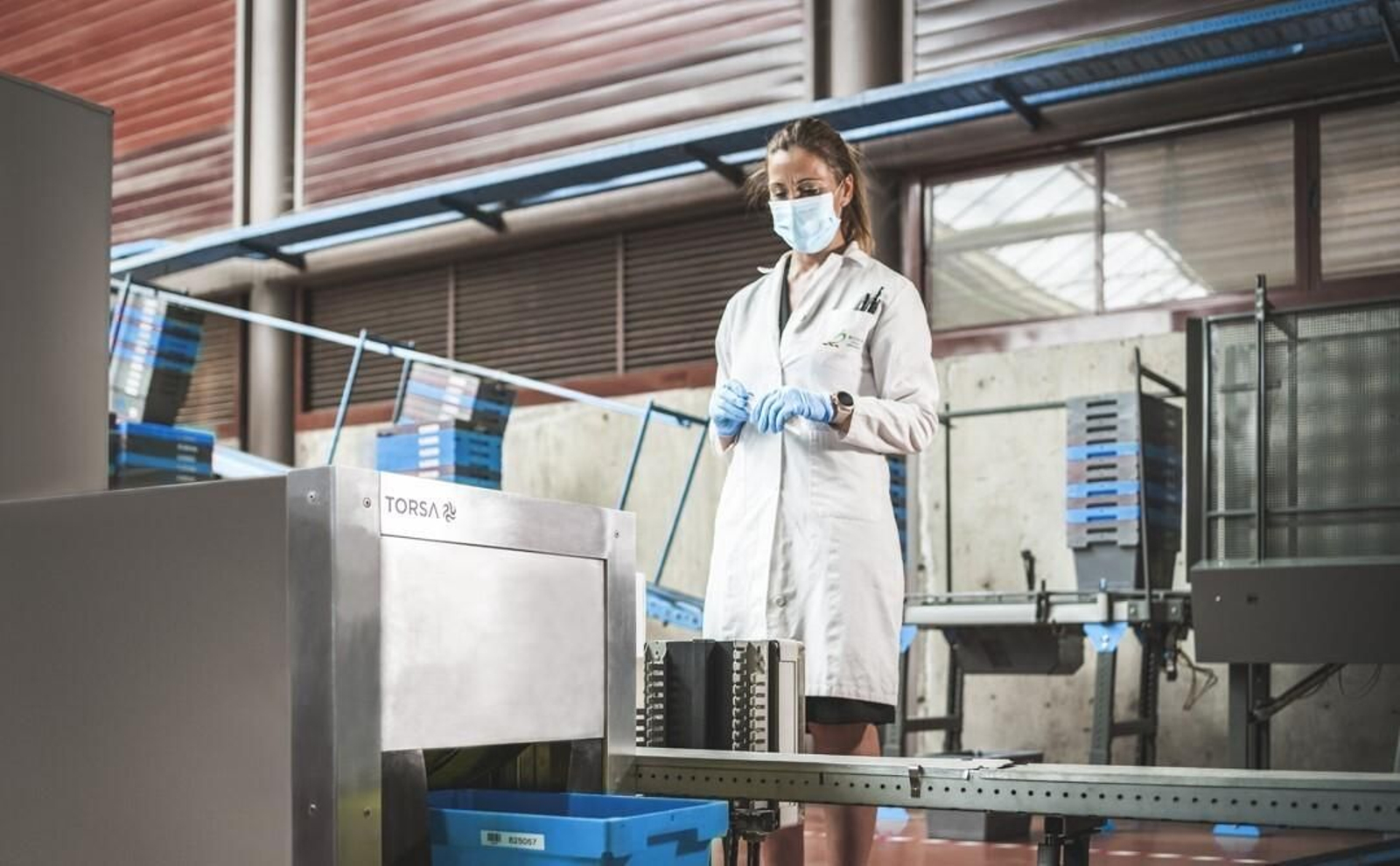 Instalaciones de la empresa que ha creado el primer dispositivo para desinfectar