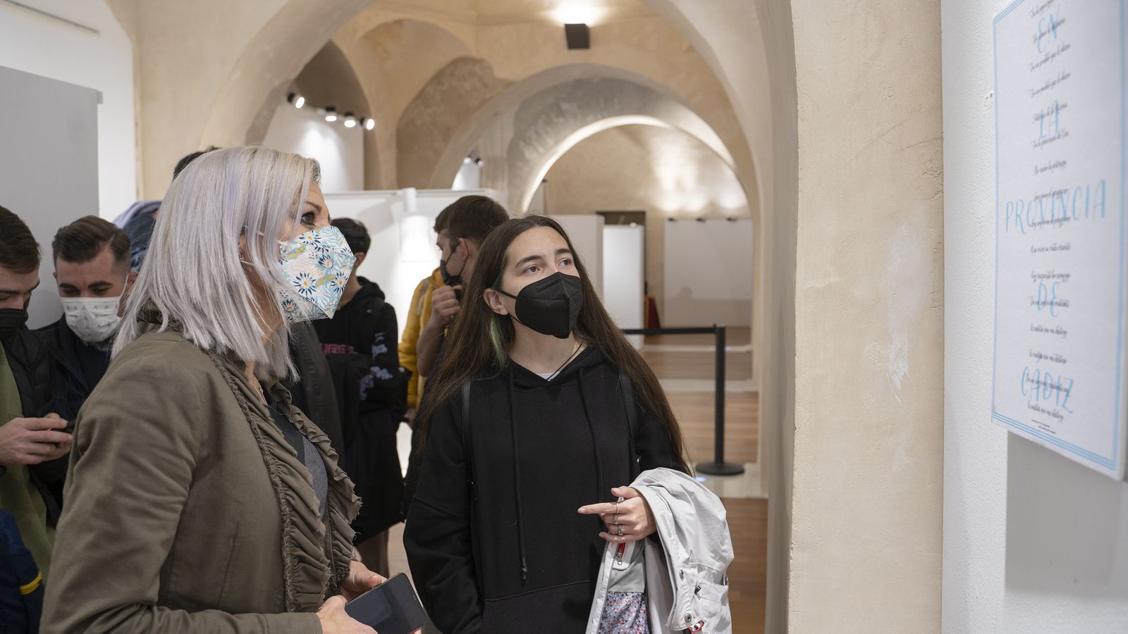 Inauguración de la exposición 'Letras por Camarón'.