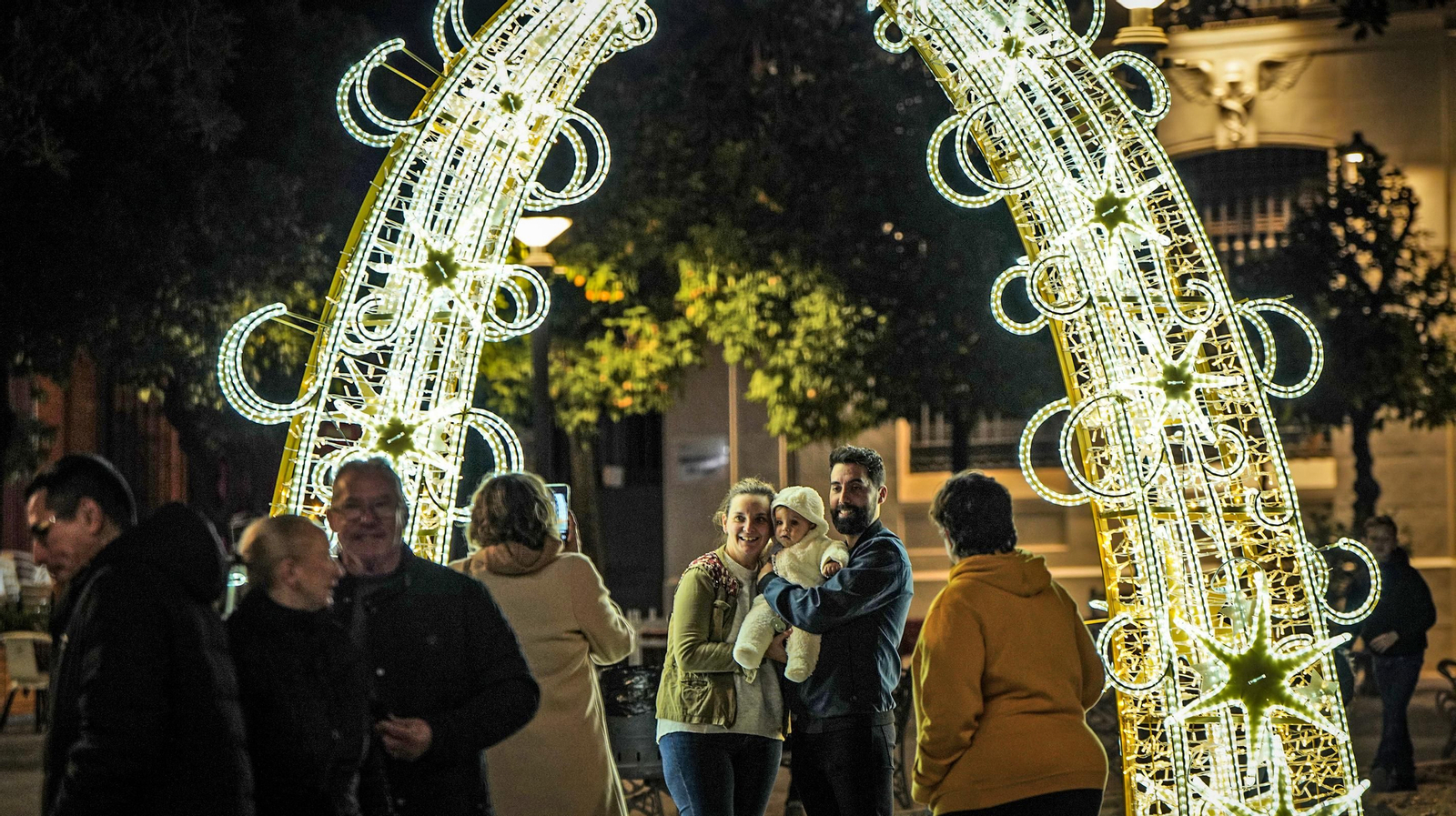 Jerez enciende su alumbrado navideño