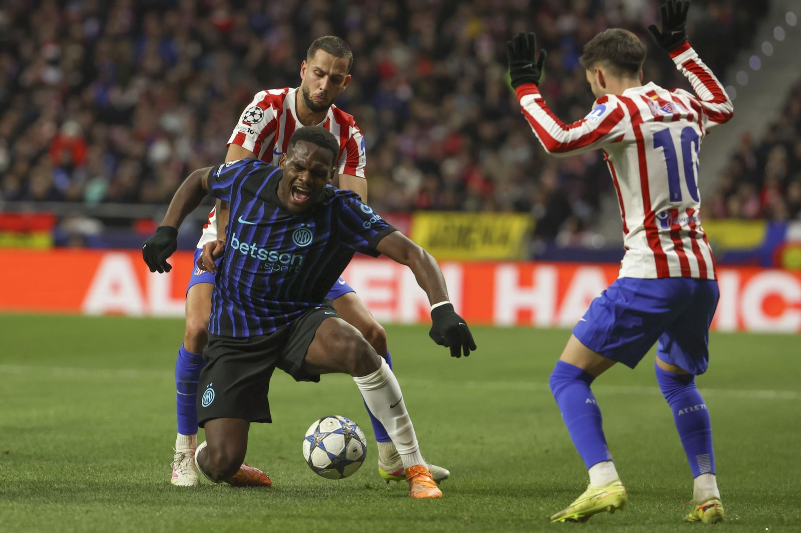 Las fotos del Atlético de Madrid-Inter