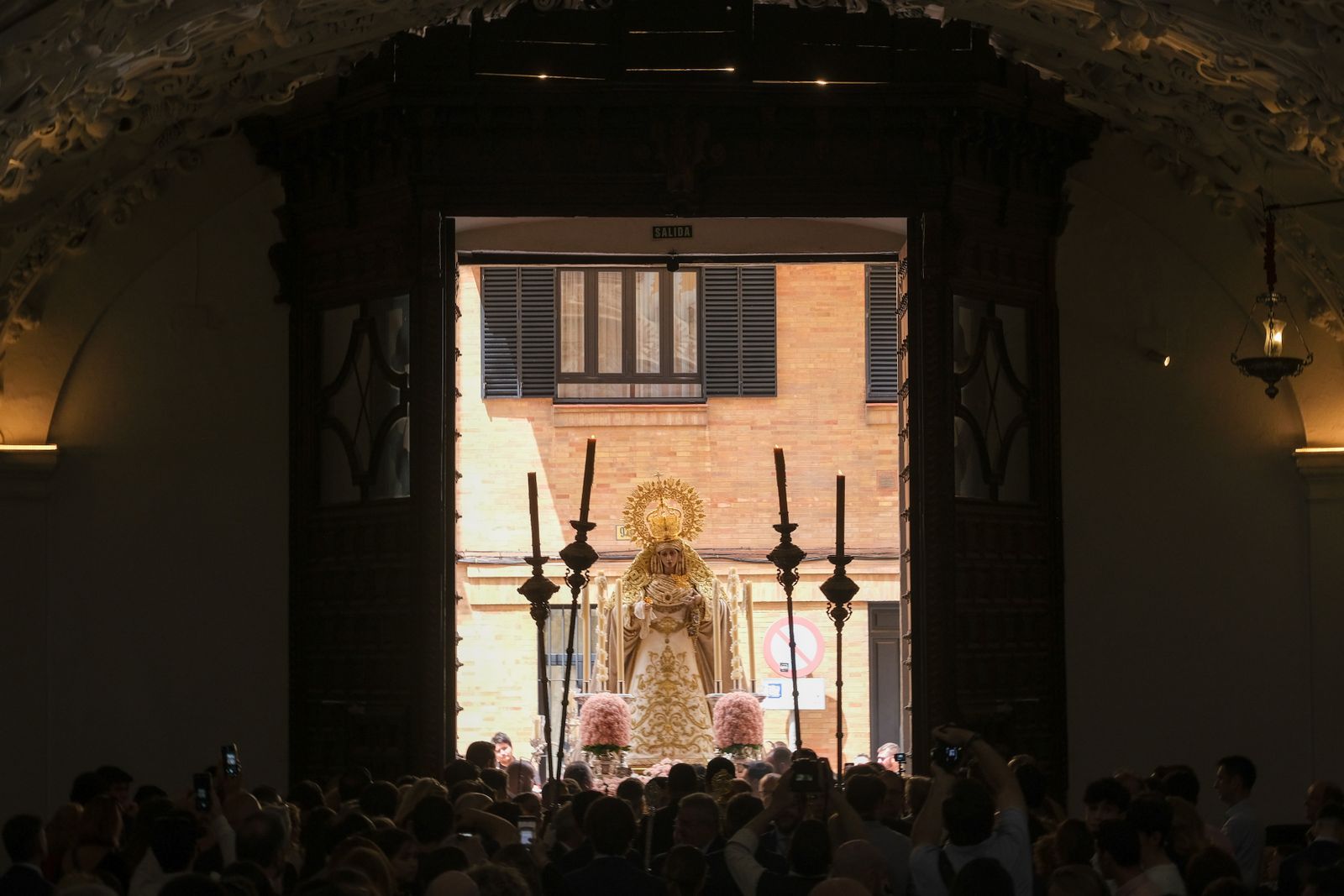 Traslado titulares Hdad. del Carmen a la Iglesia de los Terceros
