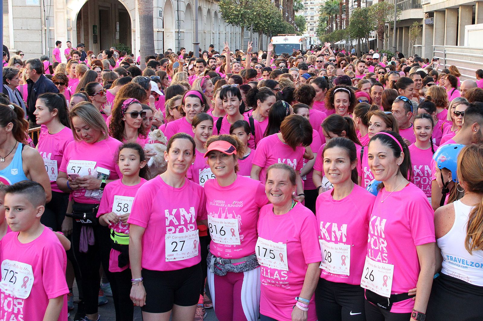 "Kms por Ellas", la carrera de La Mujer en imágenes