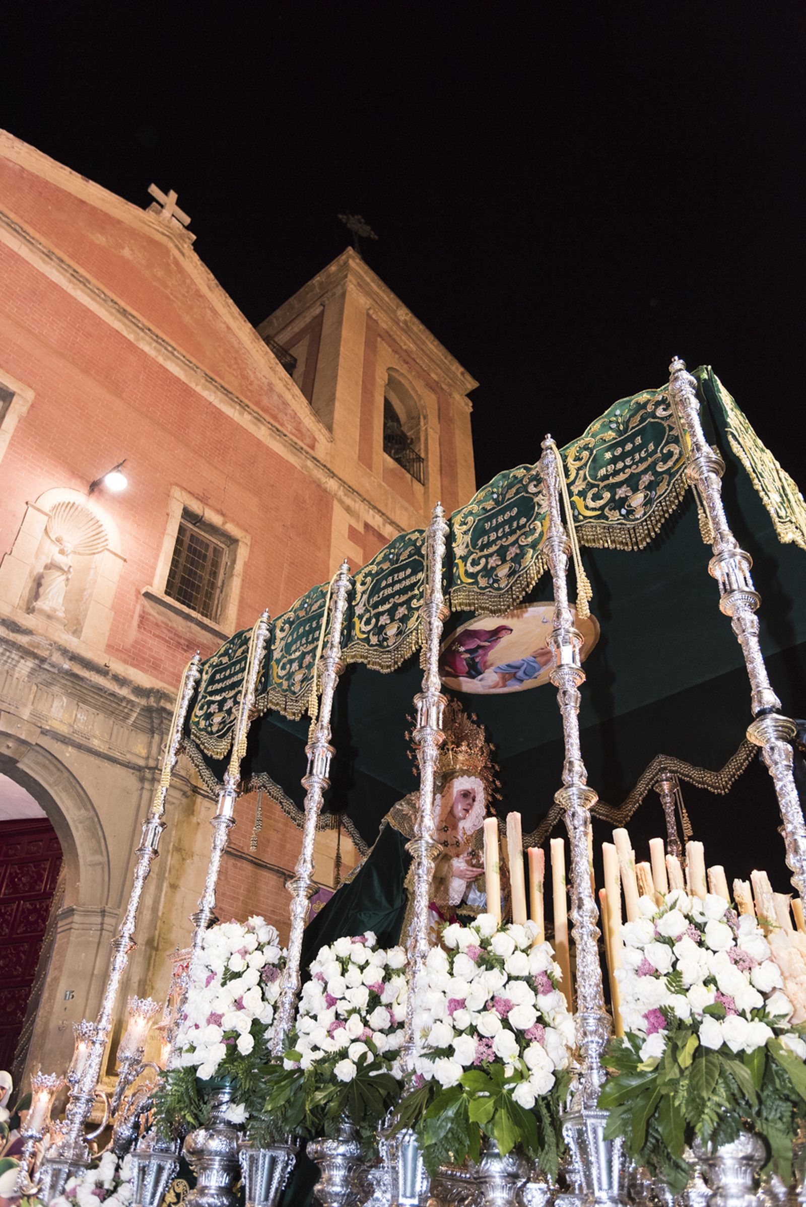 Imágenes de la procesión del Paso Blanco en Cuevas del Almanzora