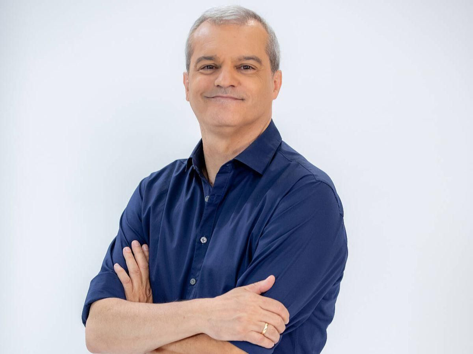 Ramón García lleva seis años presentando en Castilla-La Mancha Media el programa 'En compañía'.