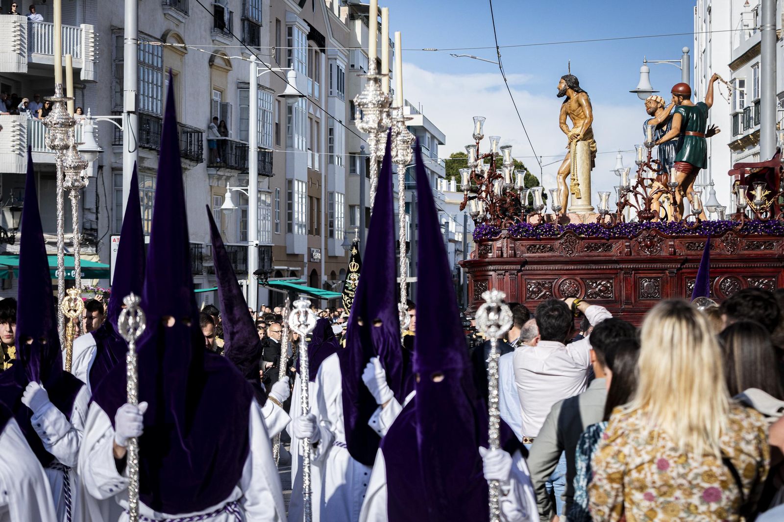 Las imágenes de la hermanad de Columna en la Semana Santa de 2025