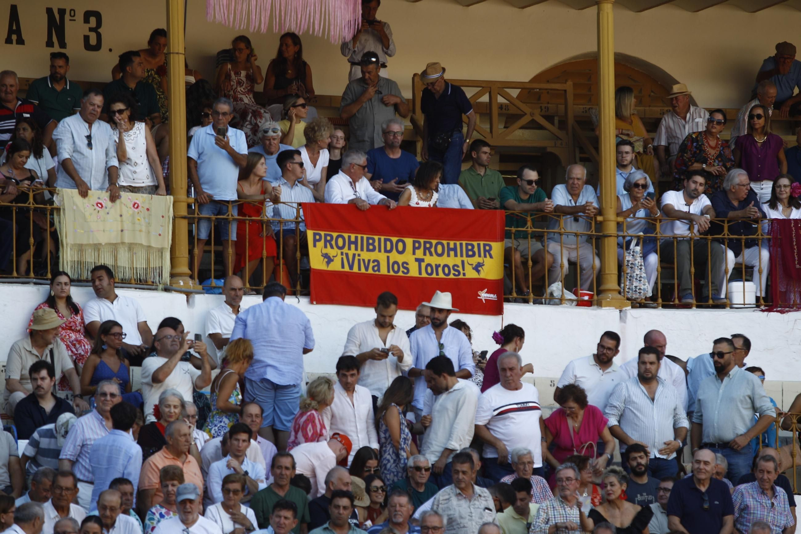 Las mejores imágenes de los toreros Fortes, Juan Ortega y David de Miranda en la Feria de Almería 2025