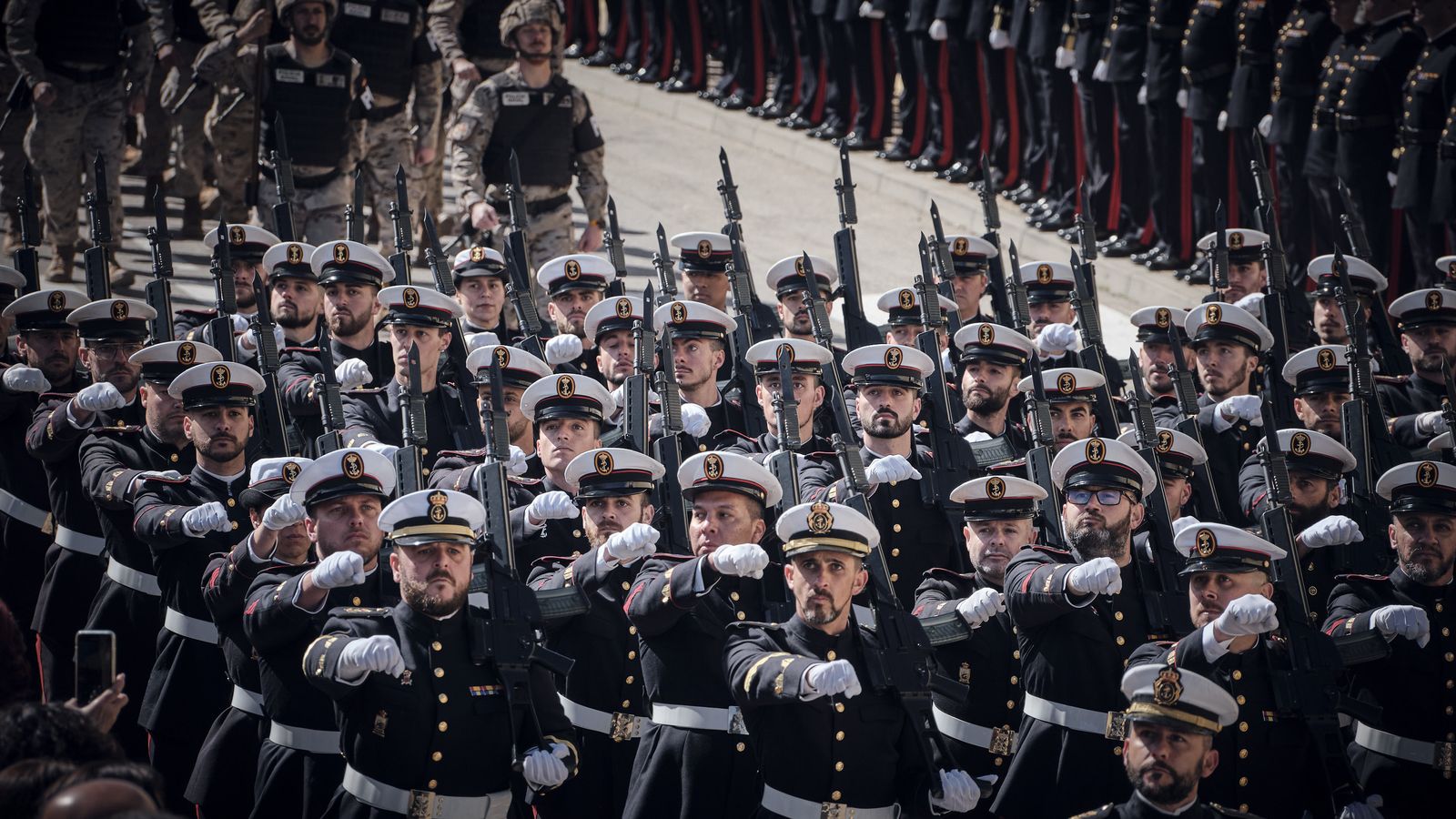 486º aniversario del Cuerpo de Infantería de Marina