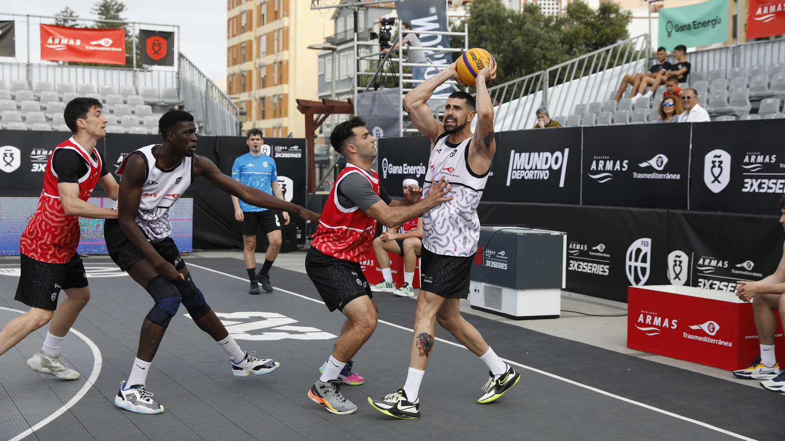 Las fotos de la segunda jornada del torneo internacional de baloncesto 3x3 de La Línea