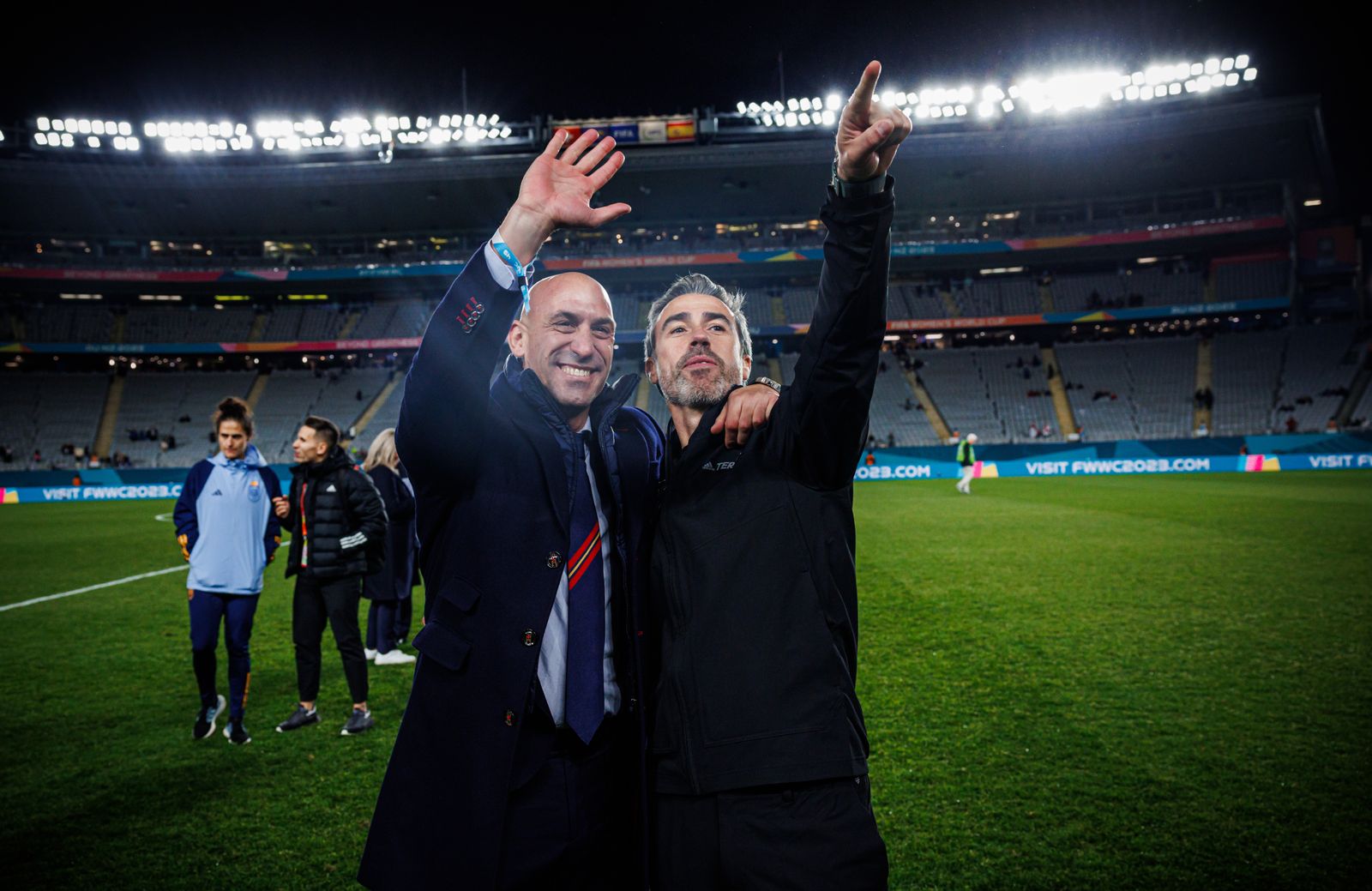 Las fotos de la goleada de España a Suiza en el Mundial femenino