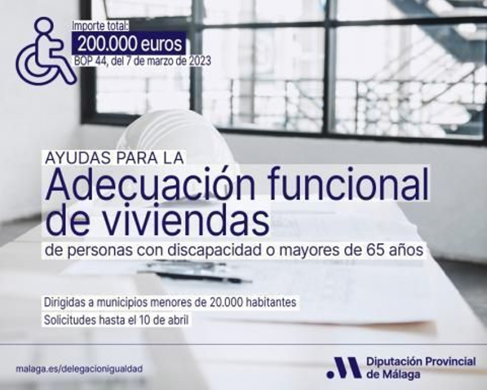 Imagen de la campaña de la Diputación de Málaga.