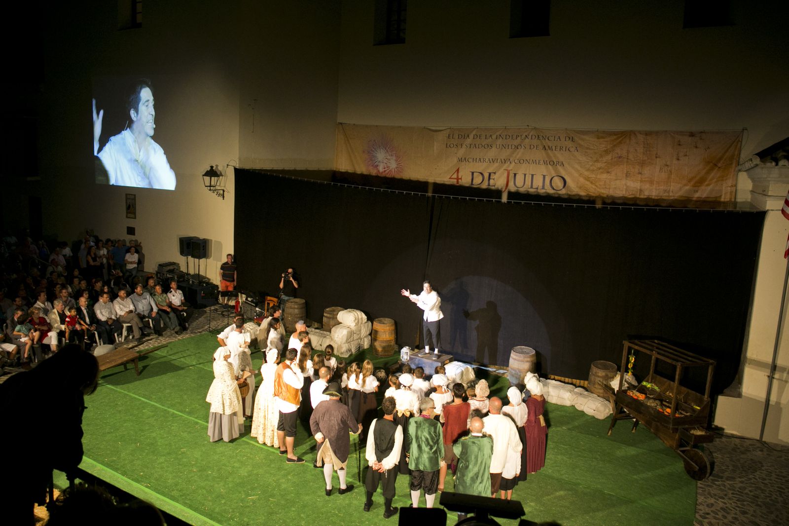 Las fotos de la Fiesta del 4 de julio y el homenaje a Bernardo de Gálvez en Macharaviaya