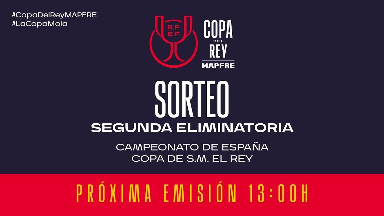 Sorteo Campeonato de España / Copa de S.M. El Rey | Segunda eliminatoria | Temp 2025/26 I 🔴RFEF