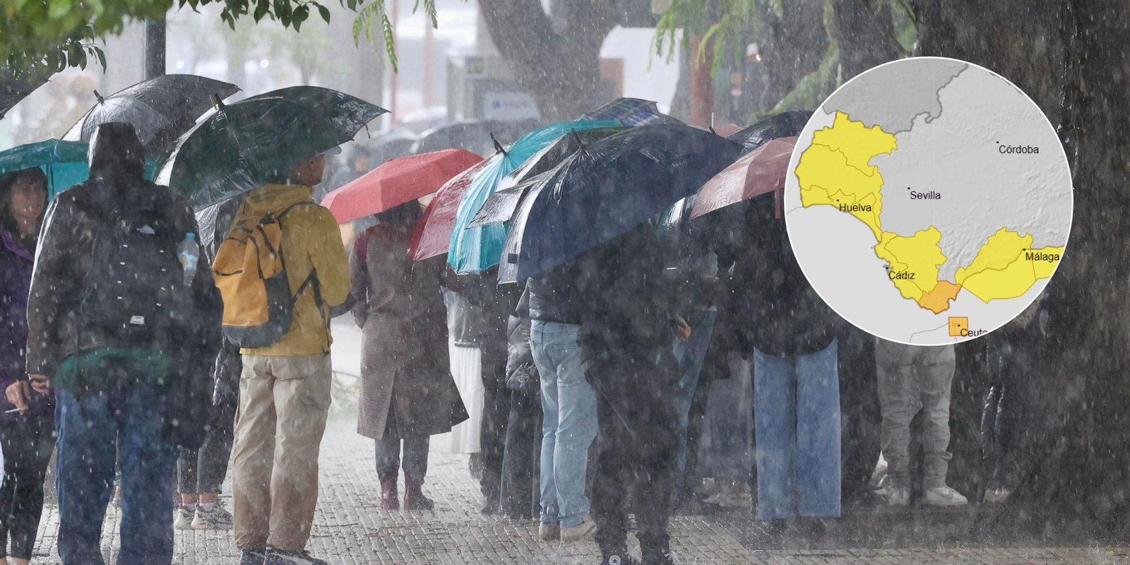 La inestabilidad se centrará sobre todo en el Estrecho y el litoral mediterráneo occidental.