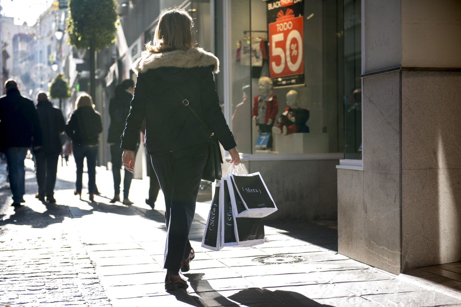Las fotos del Black Friday en Granada