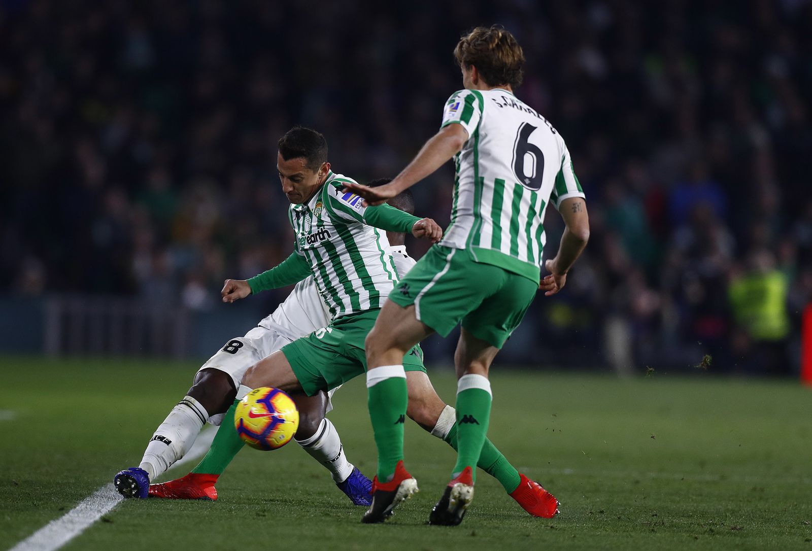 El Betis-Real Madrid, en imágenes