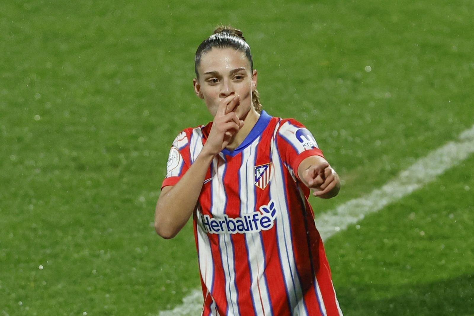 Las mejores imágenes de las semifinales entre Granada y Atlético de Madrid