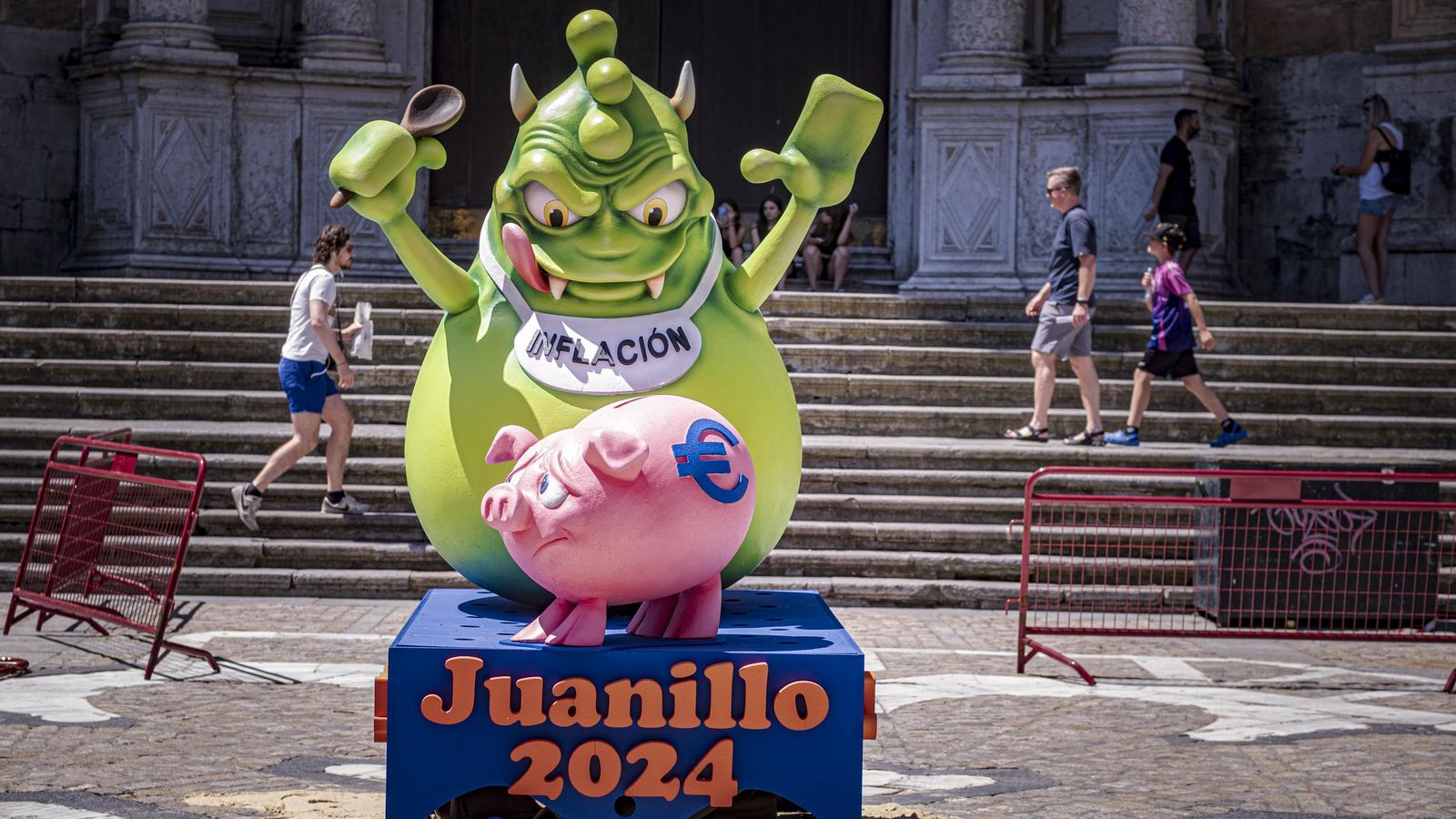 Otro de los juanillos de la Catedral, realizado por los artesanos de Cádiz.