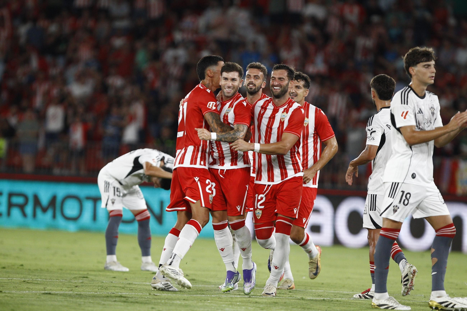 U.D. Almería-Albacete Balompié, en imágenes