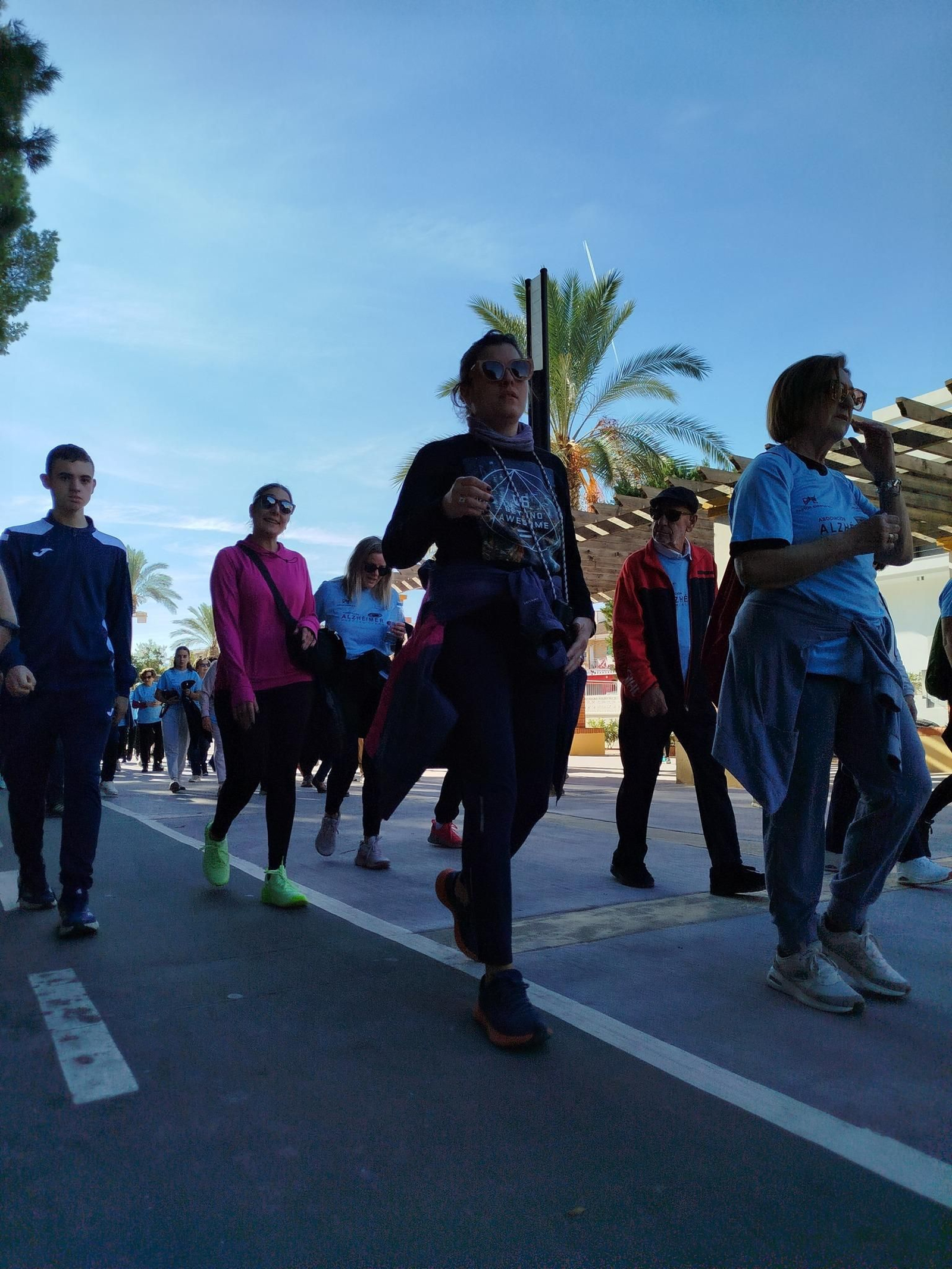 Huércal-Overa se lanza a la calle por la investigación contra el Alzéimer