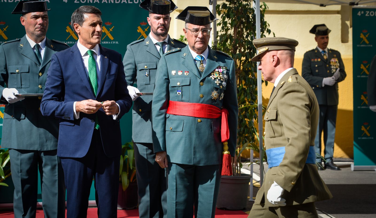Imágenes del acto del día del Pilar de la Guardia Civil