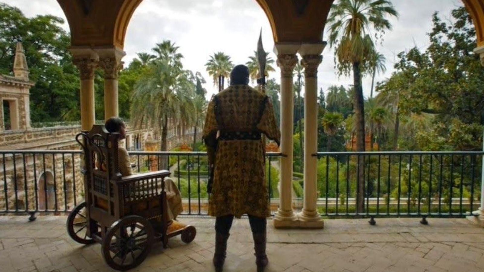 Una de las escenas de 'Juego de Tronos' rodada en el Real Alcázar de Sevilla.