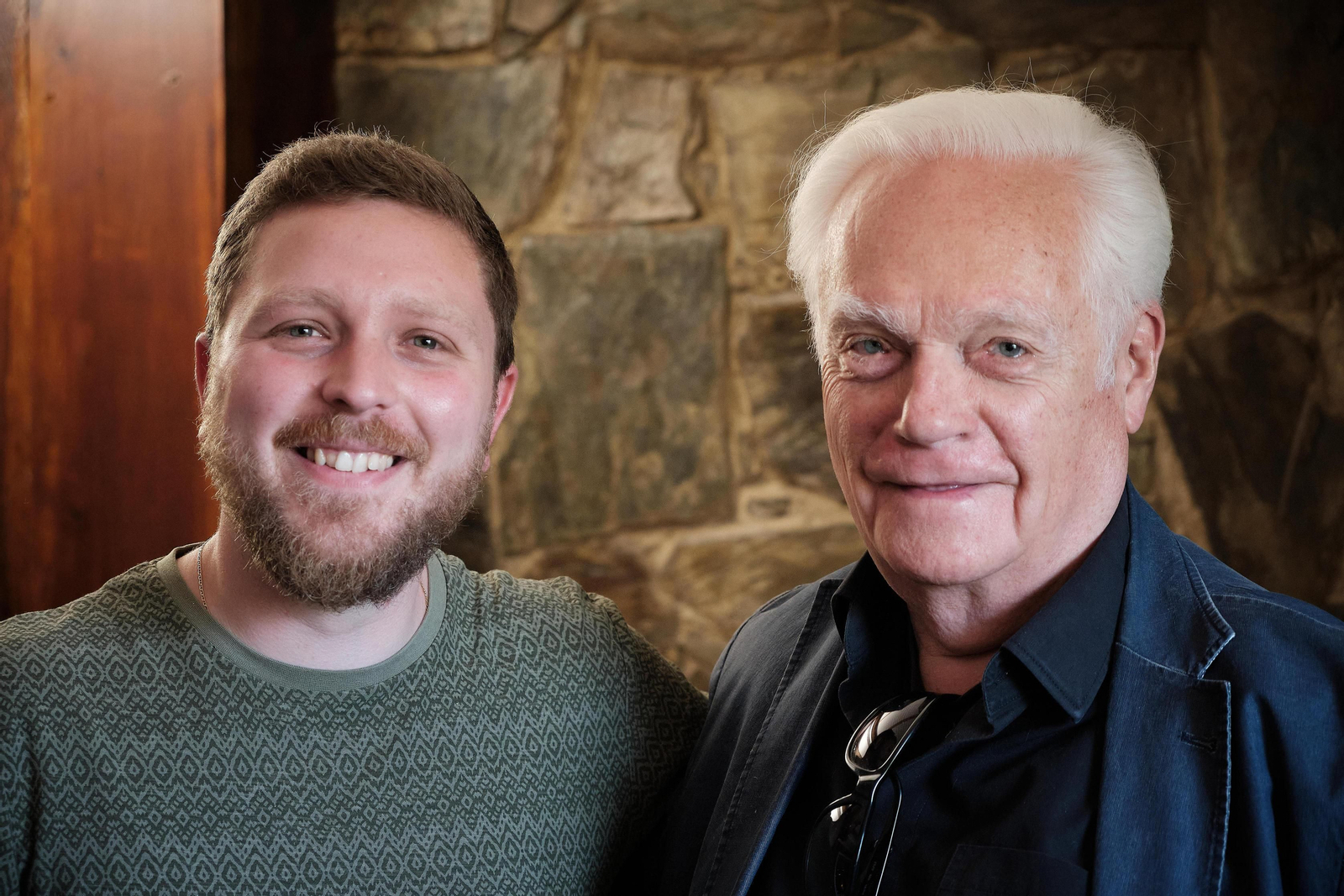 Alejandro Hurtado, con Rodrigo de Zayas.