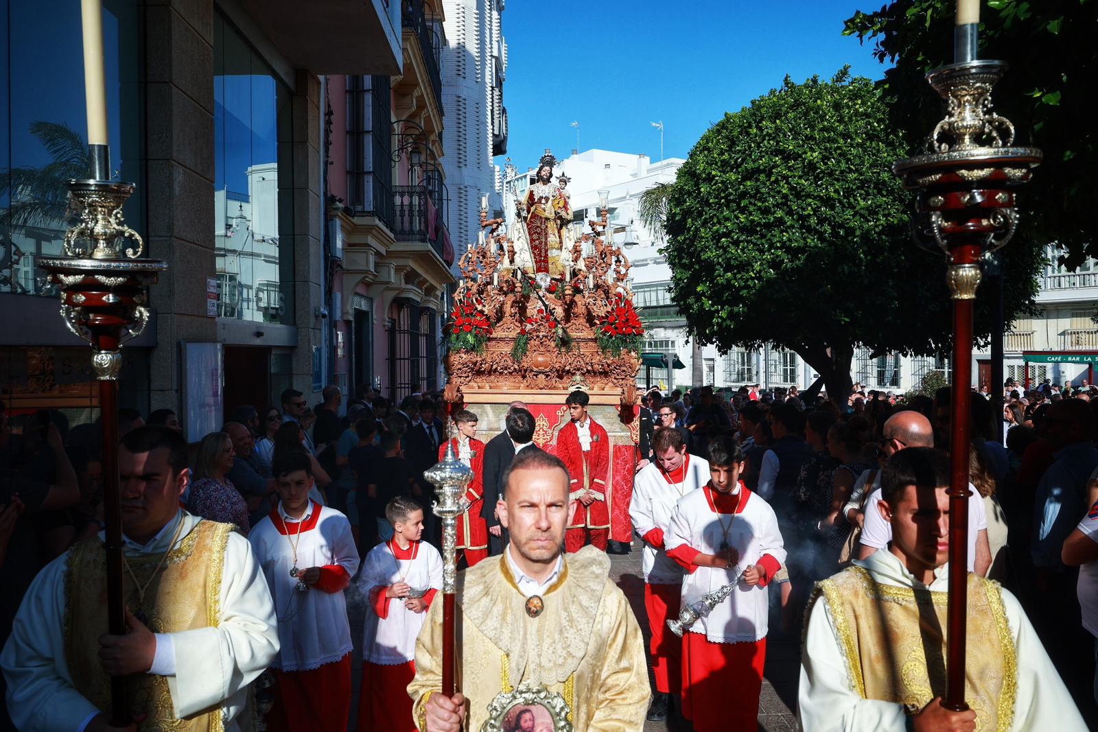 Las imágenes de la procesión del Corpus en San Fernando