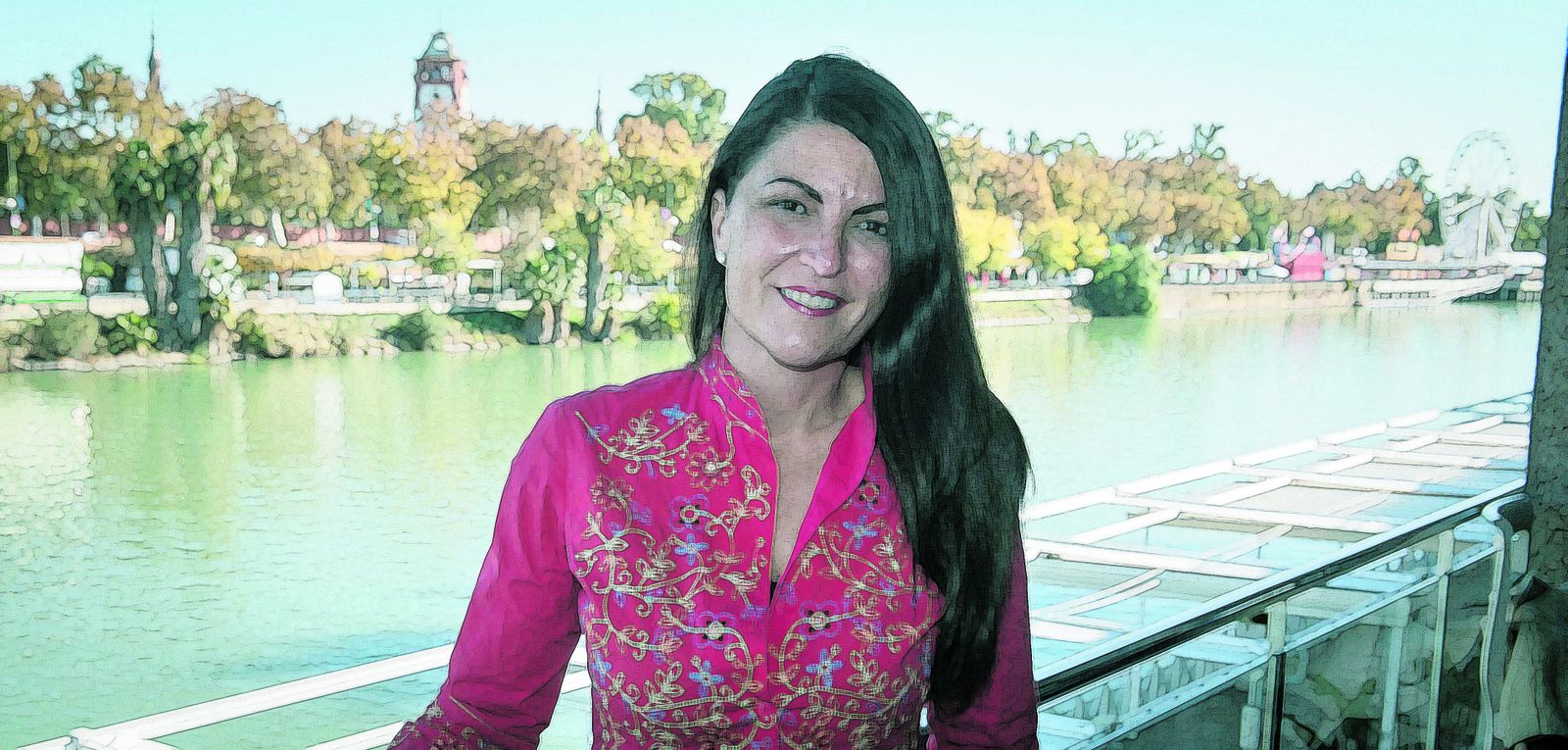 Olona conoce la Feria de Sevilla