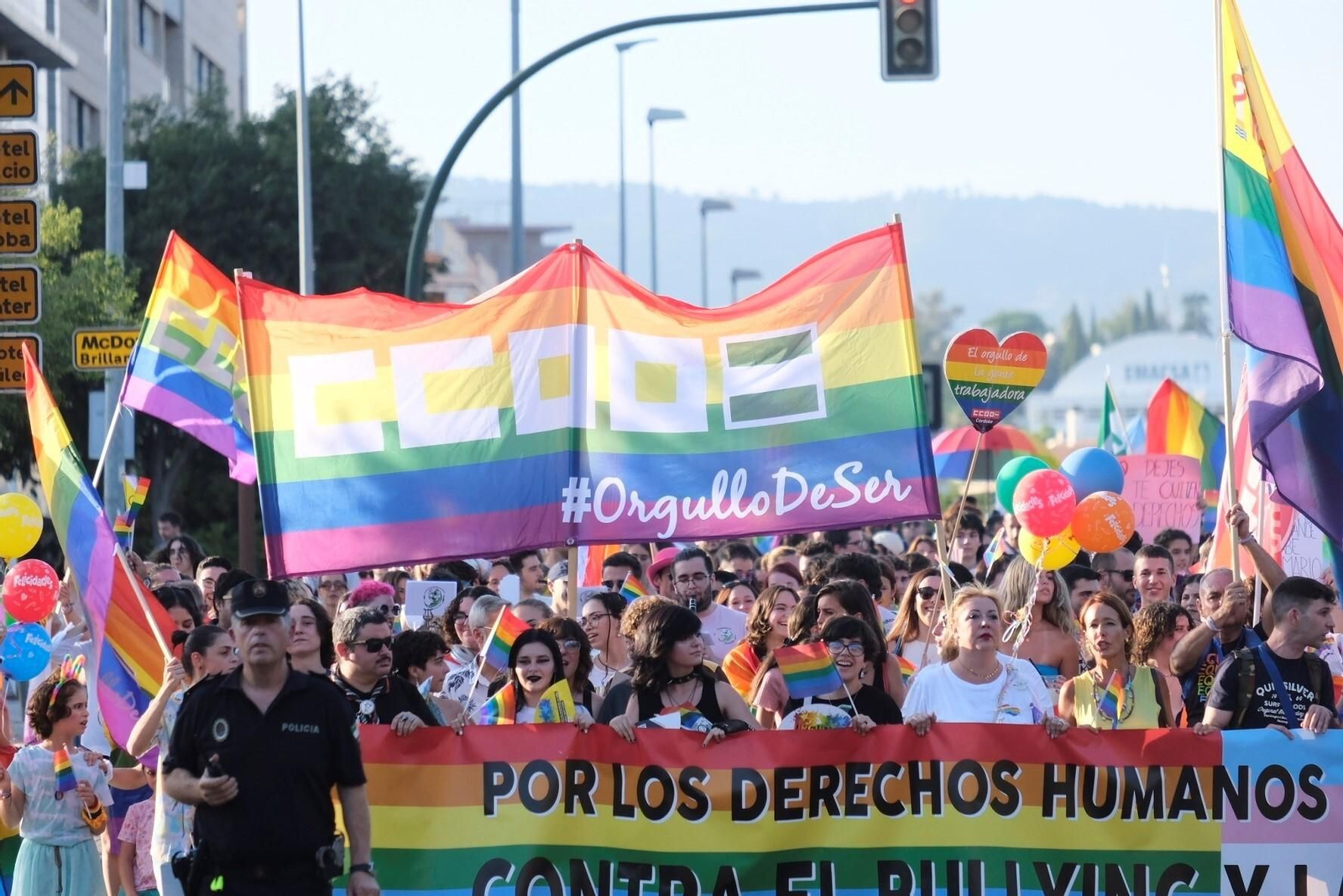 Marcha del Orgullo celebrada en Córdoba el pasado 24 de junio. Marcha del Orgullo celebrada en Córdoba el pasado 24 de junio.