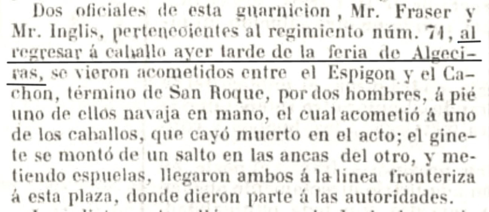 Dos militares británicos fueron agredidios al regresar de la feria de Algeciras. Dos militares británicos fueron agredidios al regresar de la feria de Algeciras.