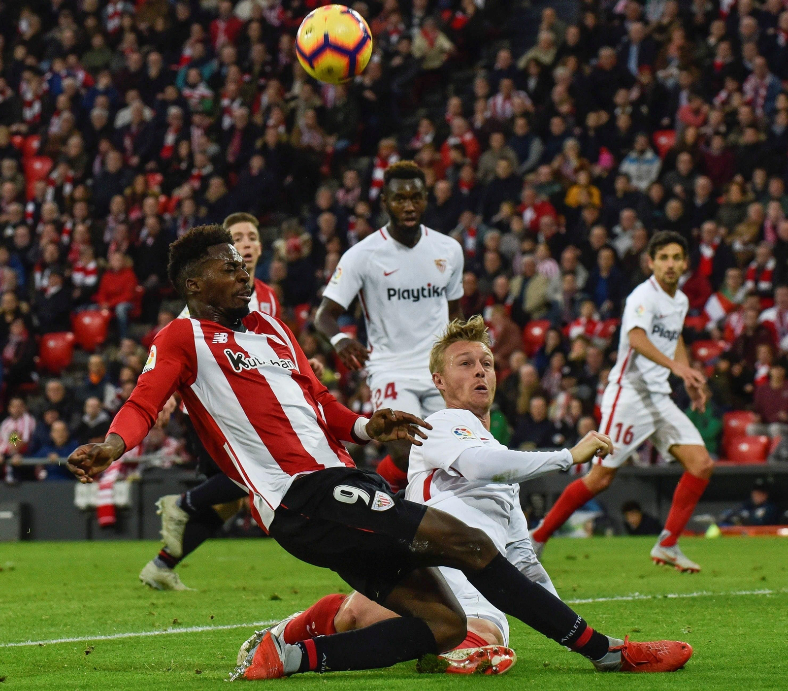 El Athletic-Sevilla, en imágenes