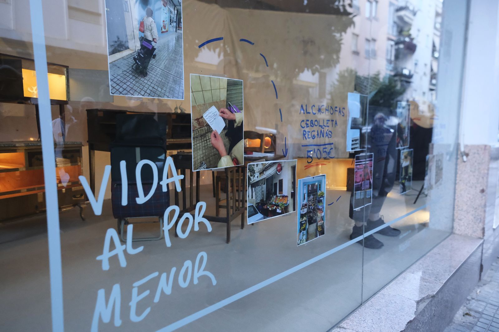 La acción 'Vida al por menor', en imágenes